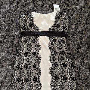 Max and Cleo size 4 strapless satin party dress